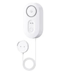 Water Leak Detector 1s With Four Point Nine Two Foot Sensor Cable 105 dB Adjustable Alarm Five Year Battery Life IP67 Waterproof