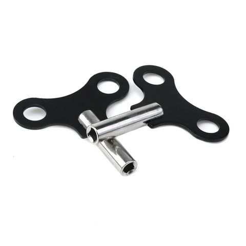 2Pcs Metal Winder Clock Key Black For Wall Clocks And Wooden Clocks DIY Friendly Replacement Tool Bracket Clocks