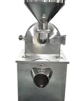 Front view of Beast Mode Automatic Stainless Steel Grinder For Dry Food Beans And Chickpeas Pulverizer Machine
