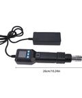 550W 2-In-1 Hot Air Rework Station With LCD Display Adjustable Temperature Soldering Kit shown with dimensions