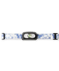 Rechargeable USB LED Headlamp With Dual 3W LEDs, Water Resistant Build, blue adjustable comfort strap