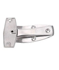 Heavy Duty Stainless Steel Door Hinge Smoother Than Butter For Quiet Swing Rust Resistant Heavy Hitting Hardware For Interior And Exterior Doors Single Pack seriously solid construction viewed from above.