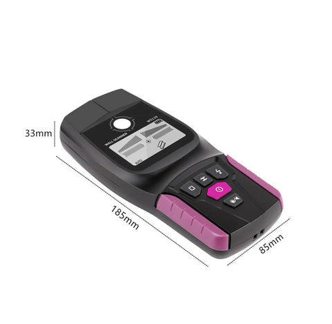 Straight Up Pro Grade Wall Scanner And Stud Finder With Bright Backlit Display for quick detection, 185mm portable design