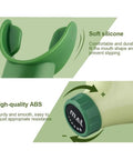 Close-up of Bidirectional Incentive Spirometer showing soft silicone mouthpiece and ABS resistance knob.