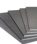 Beefy Heavy Duty Graphite Plate 100mm x 50mm x 10mm High Temperature Conductive Block for Industrial Electrolytic Use