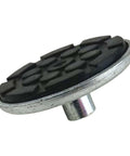 Beefy Built Tough Hydraulic Jack Tray For Cars And Trucks With Thick Steel Construction, 4.72 Inch Bottle Jack Accessory, Protective Buffer