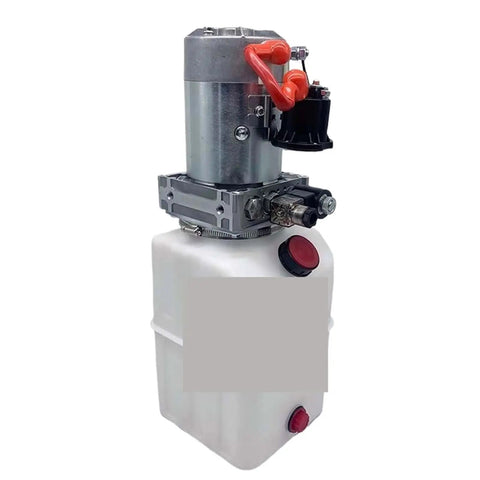 Heavy Duty 300W Hydraulic Power Unit With 12V 24V 220V And 360V Options For Lifting Tables Trucks Dock Plates And Pumping Stations. Compact electric motor pump assembly.