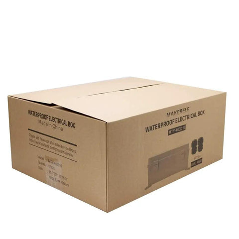 Packaging of Tough As Nails Outdoor Weatherproof Electrical Box With Internal Mounting Panel, 15.7 x 11.8 x 6.7 Inches, IP65