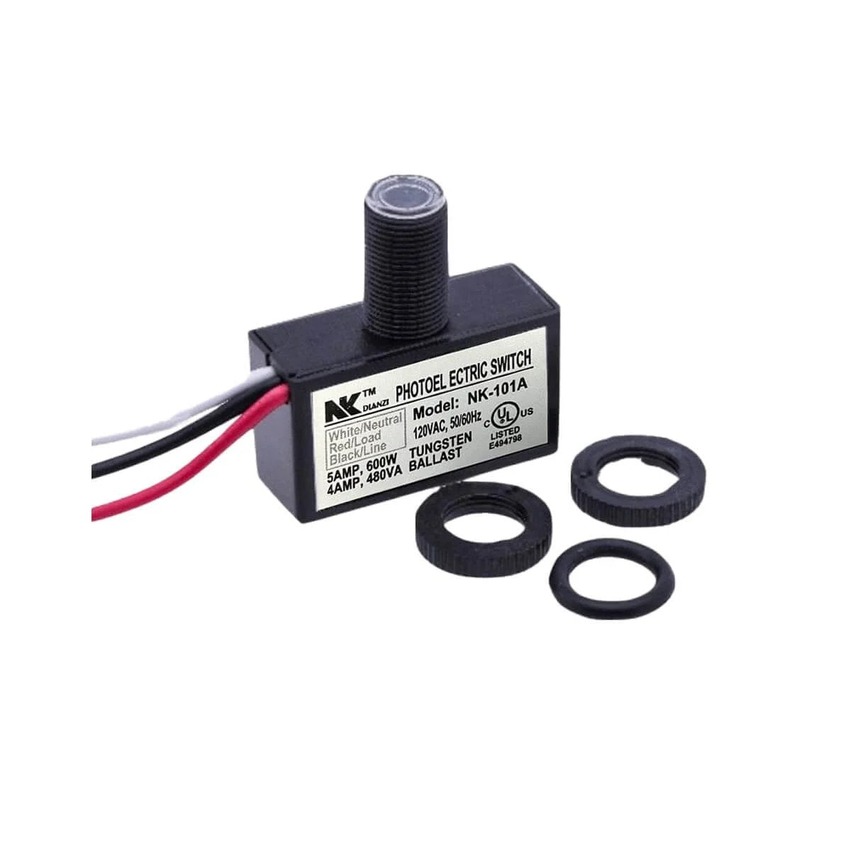 Outdoor Photocell Light Sensor Switch For Dusk To Dawn Au...