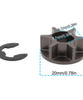 GTA 26 Sprocket For One Quarter Inch Chain Wheel With 6 Teeth, Wood Cutter Replacement Gear, high strength metal, measurements