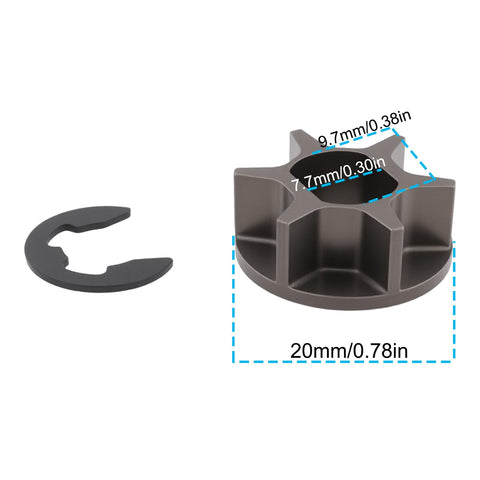 GTA 26 Sprocket For One Quarter Inch Chain Wheel With 6 Teeth, Wood Cutter Replacement Gear, high strength metal, measurements
