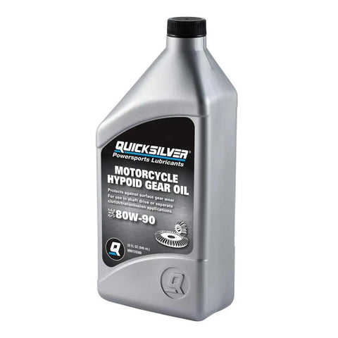 80W-90 Motorcycle Hypoid Gear Oil Quart For Shaft Drive Transmissions And Separate Clutch Systems Heavy-Duty Gear Lubricant
