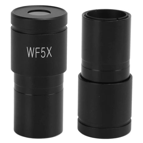 Wide Angle 23mm WF5X Microscope Eyepiece Accessory For Optical And Biological Microscopes Pro Grade High Definition HD View