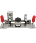 Top Shelf Heavy Duty Belt Grinder Knife Jig With Ridiculously Precise Angle Guides And Built Tough Stainless Steel Base