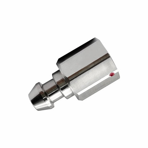 RTK GPS quick-release adapter; stainless steel for Trimble prism surveying poles, 5-pack