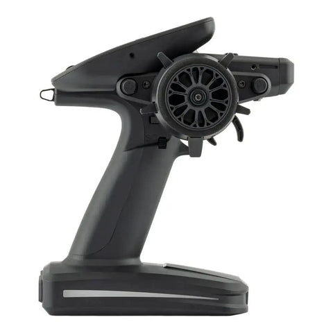 Side view of MT12 Open Source Surface Radio With ExpressLRS Receiver For RC Cars And Boats No Fuss EdgeTX Ready 10 Inputs