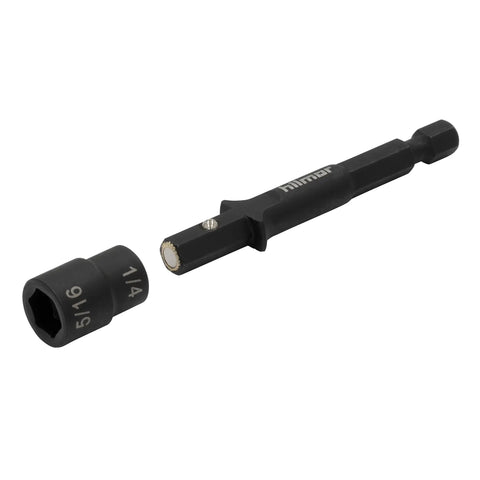 2.75 Inch Reversible Magnetic Nut Driver Set 3 Pack From One Sixteenth Inch To Five Sixteenth Inch Sizes Alloy Steel