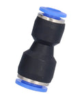 Push To Connect Air Line Fittings Set Of 50 Quick Connect Tubing Adapters With No Tools Needed 360 Degree Rotatable Straight Connectors