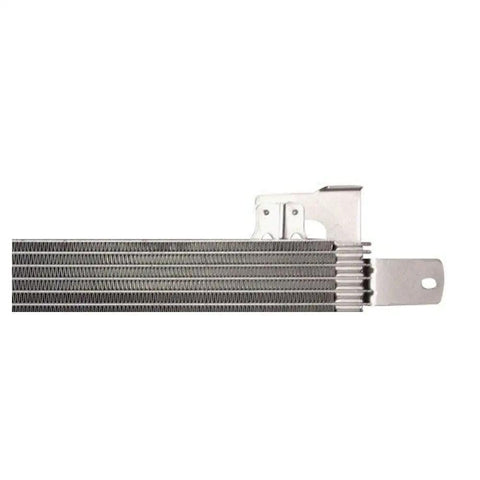 Premium Transmission Oil Cooler Kit For Ford Mustang 2006 to 2010 With 4.0L 4.6L and 5.4L V8 Engines Keep Your Ride Cool And Running Smooth Like New. silver metal cooler core with mounting bracket