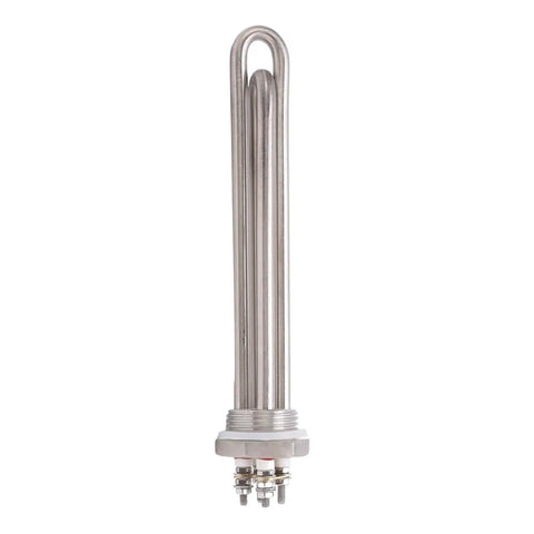 Straight Up Portable 24V 600W Immersion Water Heater Fast Heating Tankless Element For Rv Trucks And Boat Tanks Efficient Electric Hot Water Upgrade Kit, stainless steel design.