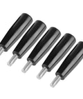 5Pcs Revolving Handwheel Machine Handles with M8 Male Threaded Stem for Milling Machine Lathe Replacement, Durable Bakelite