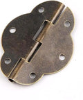 Oval Box Hinge Set 46x35mm 6 Hole Lace Antique Furniture Hardware For Closet Cabinet Cupboard And Dressers Built To Last