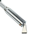 Pro Grade Electric Soldering Iron With Plastic Handle, 100W 150W 200W 300W 220V, pointed metal tip close-up