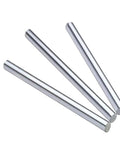 Three chromed hardened steel shafts 6mm diameter 700mm long from Built Tough Smooth Rolling Linear Motion Guide Slider Kit.