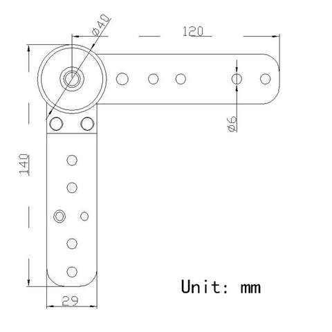 Top Shelf Knockout Heavy Duty Furniture Hinges For Bed To Sofa Conversion Built Like A Tank Steel pivot connector dimensions in mm.
