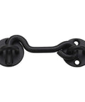 5 Pack 4 Inch Privacy Hook And Eye Gate Lock For Sliding Barn Doors And Screen Doors Heavy Duty Iron Latch With Weather Resistant Powder Coat
