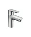 Tall Single Lever Bathroom Sink Faucet in Chrome With Easy Install And Easy Clean Finish Water-Saving EcoRight 1.0 GPM Flow