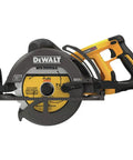60V Max Cordless Circular Saw For Framing 7 1 Quarter Inch Left Blade Tool Only With Electronic Brake Quick Stop and Beast Mode Power