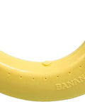 Reusable Banana Keeper Guard With Secure Snap Lid Keeps Bananas Fresh And Prevents Bruising For Tailgate Days Camping Trips And Backyard Hangouts portable yellow plastic case.