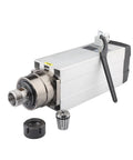 High Performance CNC Milling Spindle Motor 9.0KW Air Cooled ER32 Chuck 18000 RPM with tool holder and wrench