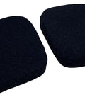 O-Pads Replacement Aerobar Arm Pads With Hook Sheet For Triathlon And Time Trial Bikes - Upgraded Comfort, Lighter Weight, Black Pair