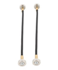 Heavy Duty Soldering Helping Hand Set With Flexible Clam Arms And Rock Solid Magnetic Base, two flexible arms for electronics repair.