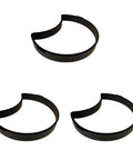 Crescent Moon Patio Molds Set For DIY Walkways, 3 Pcs Concrete Stepping Stone Molds For Garden Paths, ABS Plastic