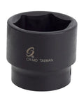 Heavy Duty 1/2 Inch Drive 1 1/8 Inch 6 Point Impact Socket Made From Chrome Molybdenum Steel for high torque use.