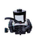 Heavy Duty Electric Vacuum Pump For Brake Booster And Hydraulic Assist System Compatible With Byd Tang Qin Song E5 E6 Yuan Ev Qin Plus Top Shelf Auto Parts, black and silver unit with hoses.