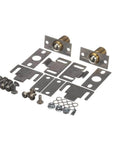 Door Catch Kit With Two Plungers Chrome Ball Brass Plate For Oven SG4C 423014G1 High Quality parts shown