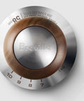 Pro Grade Digital Espresso Tamper Nails Your Perfect 58Mm Puck, solid walnut handle and stainless steel gauge display.