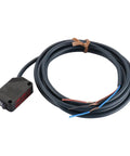 Machine Vision Sensor E3Z-D81 30-100mm Diffuse Reflection Photoelectric Switch With Light/Dark PNP Output, 10-30VDC Infrared Sensor For Industrial Automation And Pro Grade Quality Control, black wired sensor with exposed leads