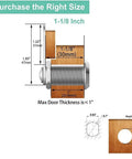 30mm Zinc Alloy Cam Lock Set showing dimensions for RVs, camper doors, tool boxes, cabinets, heavy duty security setup.