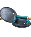 9-Inch Metal Handle Suction Cup Lifter For Flat Surfaces, Heavy Duty 150 Lb Load Capacity with case, Pro Grade Tool