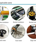 Rock Solid Digital Length Counter With Sturdy Measurement Wheel And Hella Precise Red Display For Simple Feet Meters Yards Inches Tracking Plus No Sweat Dual Relay Alarm Setup in various installation scenes
