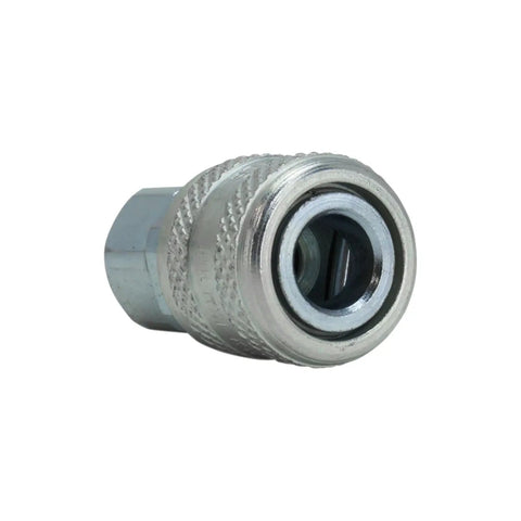 A Style One Quarter Inch FNPT Air Quick Connect Couplers Pack Of 10 With Buna N Seal, 34 CFM Flow, Easy Push To Connect Fitting