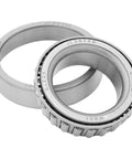 Two Set Tapered Roller Bearing Kit With Cone JL26749 And Race JL26710, precision bearings showing engraved numbers and materials.