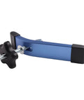 Rock Solid 2-Pack T-Slot Clamps With M8 Hold Down and Slide Tracks Plus Anodized Aluminum Lever Handle for woodworking, close-up view.