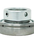 SA208 Insert Bearing 40mm Bore Spherical OD With Eccentric Locking Collar And Lubrication Hole Beefed Up For Heavy Duty Use High Speed Low Noise Long Life Bearings For Extreme Climates And OEM Replacements, steel bearing with collar
