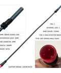 Premium 21CM E Bike Brake Sensor Wire With Rapid Power Cut Off For NFOX And Compatible Electric Bikes Featuring Durable Steel Core Heavy Duty Induction Cable Ensures Instant Safety Stop Any Time, 21cm 22AWG brake signal line